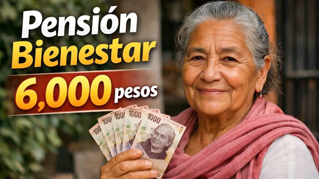 Pensión Bienestar 6,000 pesos: adultos mayores reciben depósitos desde el 15 de febrero 2026, así puedes cobrarla