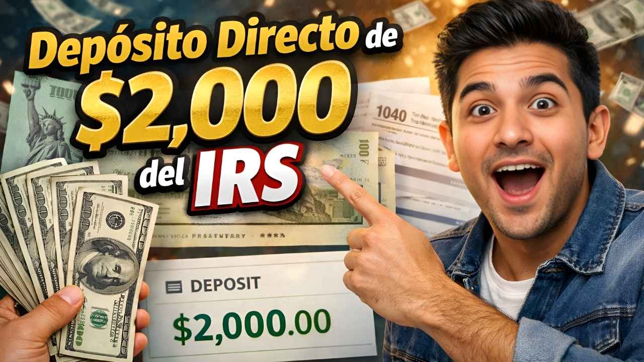 Depósito Directo de $2,000 del IRS – Calendario de Pagos y Guía de Elegibilidad Febrero 2026