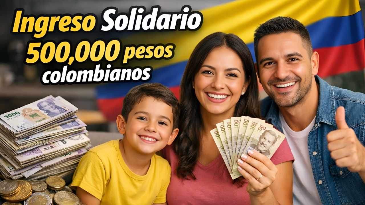 Ingreso Solidario 500,000 pesos colombianos: familias vulnerables, inscripción digital y giros desde el 10 de febrero 2026